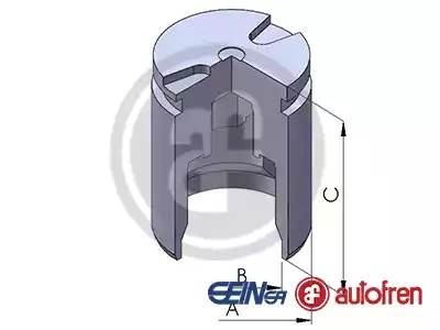 Поршень тормозного суппорта D02525 AUTOFREN SEINSA