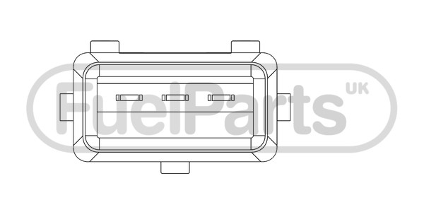 Датчик массового расхода воздуха - ДМРВ MAFS150M FUELPARTS