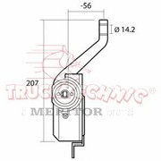 Трещотка тормозного вала TT7002544 TRUCKTECHNIC