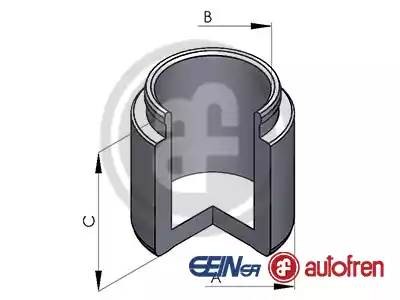 Поршень тормозного суппорта D025359 AUTOFREN SEINSA