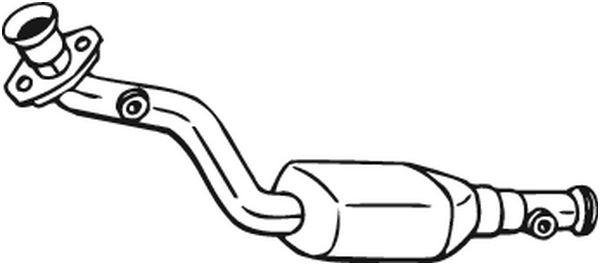 Труба приемная с катализатором 090-566 BOSAL