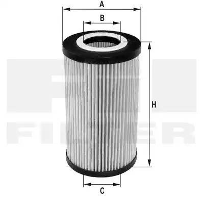 Фильтр масляный двигателя MLE 1374 FIL FILTER