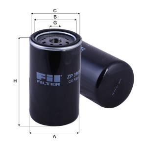 Фильтр масляный двигателя ZP 3165 FIL FILTER