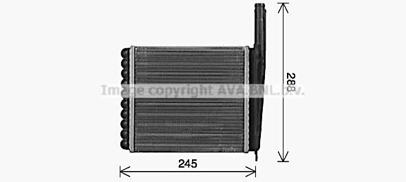 Радиатор охлаждения ДВС FD2193 AVA