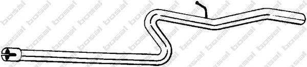 Труба системы выпуска ОГ 850-155 BOSAL