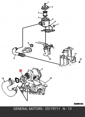 Деталь 25179711 OLDSMOBILE
