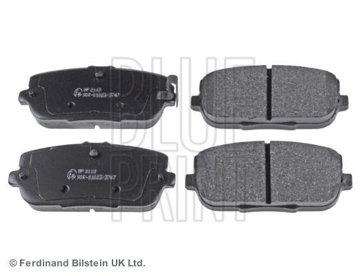 Колодки тормозные дисковые ADM54291 BLUE PRINT