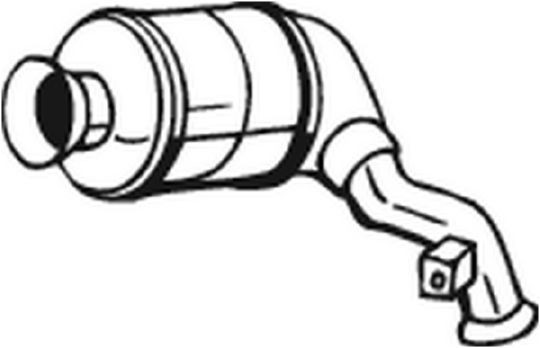 Труба приемная с катализатором 090-785 BOSAL