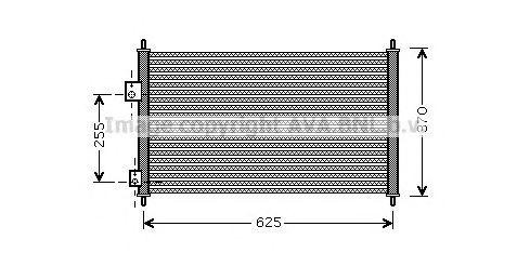 Радиатор кондиционера HD5202 AVA