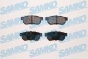 Колодки тормозные дисковые 5SP072 SAMKO