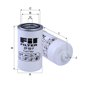 Фильтр топливный ZP 80 F FIL FILTER