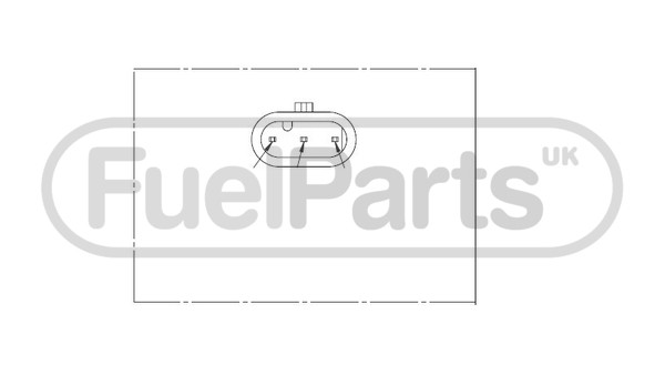 Датчик положения коленвала CS1821 FUELPARTS