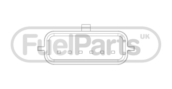 Датчик массового расхода воздуха - ДМРВ MAFS477OE FUELPARTS