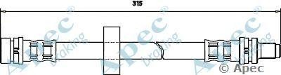 Шланг тормозной HOS3428 APEC BRAKING