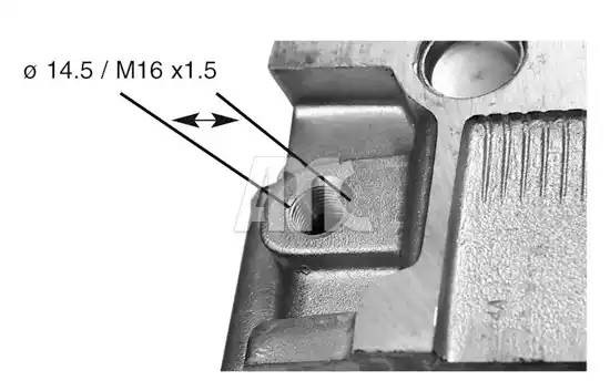 Головка блока цилиндров 908349K AMC