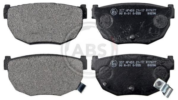 Колодки тормозные дисковые 36586.1 ABS