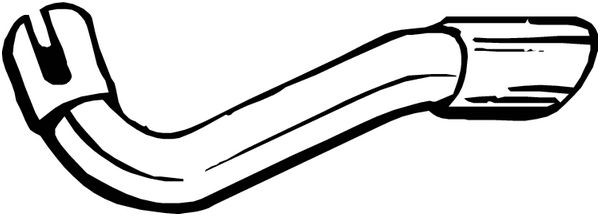 Труба системы выпуска ОГ 700-177 BOSAL