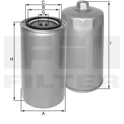 Фильтр масляный двигателя ZP 540 B FIL FILTER