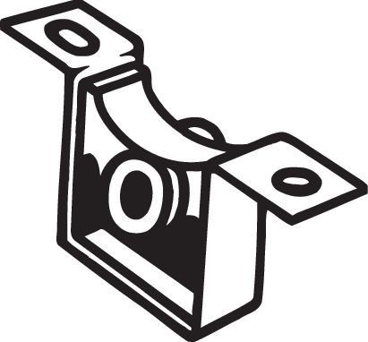 Резинка крепления глушителя 255-270 BOSAL