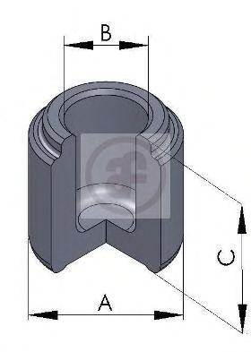 Поршень тормозного суппорта D025236 AUTOFREN SEINSA