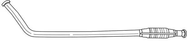 Труба приемная с катализатором 35129 SIGAM