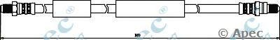 Шланг тормозной HOS3193 APEC BRAKING
