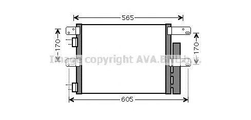 Радиатор кондиционера IV5090 AVA