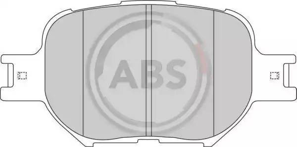 Колодки тормозные дисковые 37223 ABS