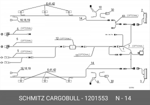 Деталь 1201553 SCHMITZ CARGOBULL