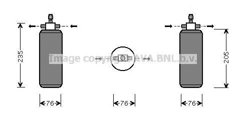 Осушитель кондиционера IVD051 AVA