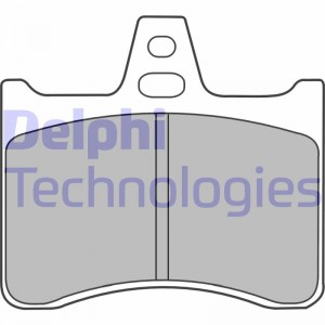 Колодки тормозные дисковые LP1426 DELPHI