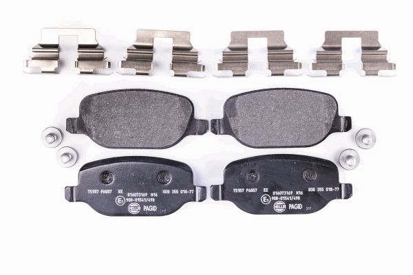 Колодки тормозные дисковые 8DB 355 018-771 HELLA BEHR PAGID