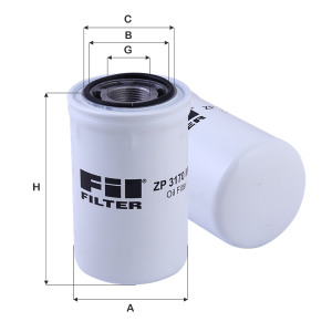 Фильтр масляный двигателя ZP 3170 MG FIL FILTER
