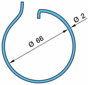 Кольцо стопорное 0318804080 BPW