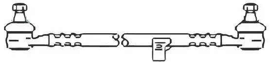 Тяга рулевая 663 FRAP