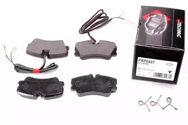 Колодки тормозные дисковые PRP0437 PROTECHNIC