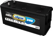 Аккумулятор АКОМ + EFB 240 Ач 1500 А +/- СНГ 4607034731557 AKOM