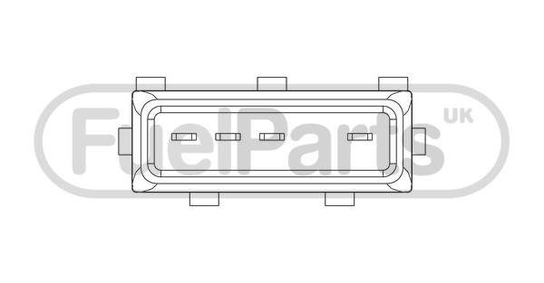Датчик массового расхода воздуха - ДМРВ MAFS018OE FUELPARTS