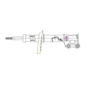 Амортизатор GY1457G CTR