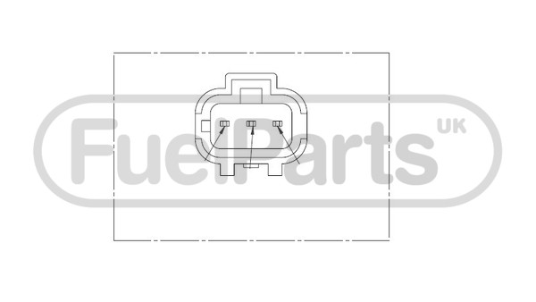 Датчик положения коленвала CS1803 FUELPARTS