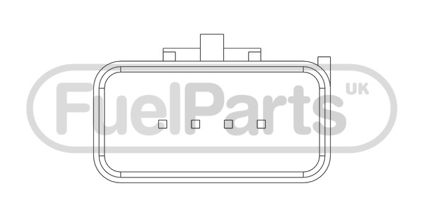 Датчик массового расхода воздуха - ДМРВ MAFS470OE FUELPARTS