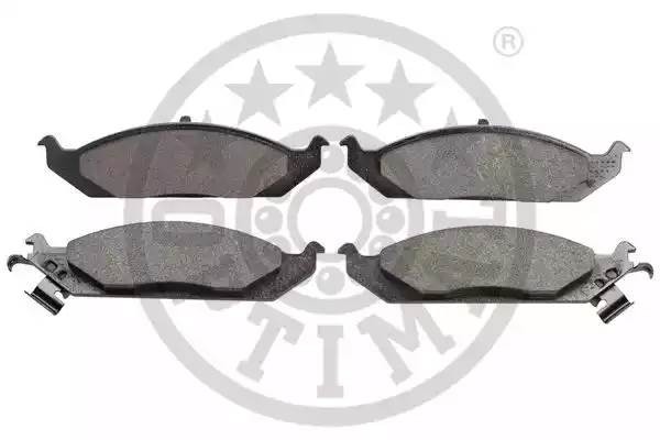 Колодки тормозные дисковые 10037 OPTIMAL