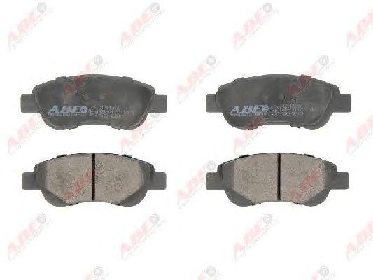 Колодки тормозные дисковые C12112ABE ABE