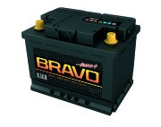 Аккумулятор BRAVO 60 Ач 480 А -/+ ЕВРО 4607034730215 AKOM