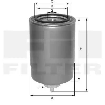 Фильтр топливный ZP 80 F FIL FILTER
