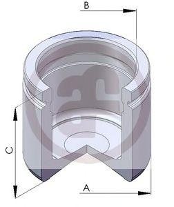 Поршень тормозного суппорта D02587 AUTOFREN SEINSA