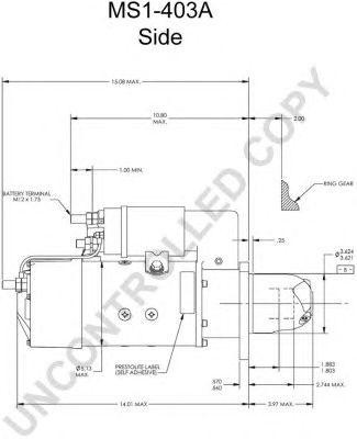 Деталь MS1403A PRESTOLITE ELECTRIC