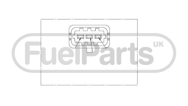 Датчик положения коленвала CS1655 FUELPARTS