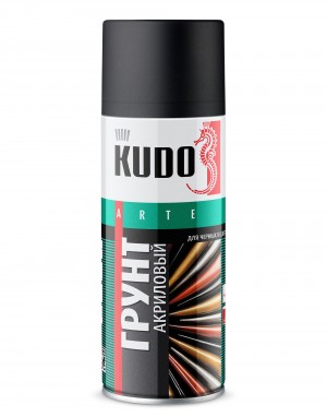 Грунтовка акриловая черная 520 мл. KU2103 KUDO
