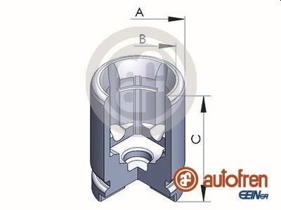 Поршень тормозного суппорта D02526 AUTOFREN SEINSA
